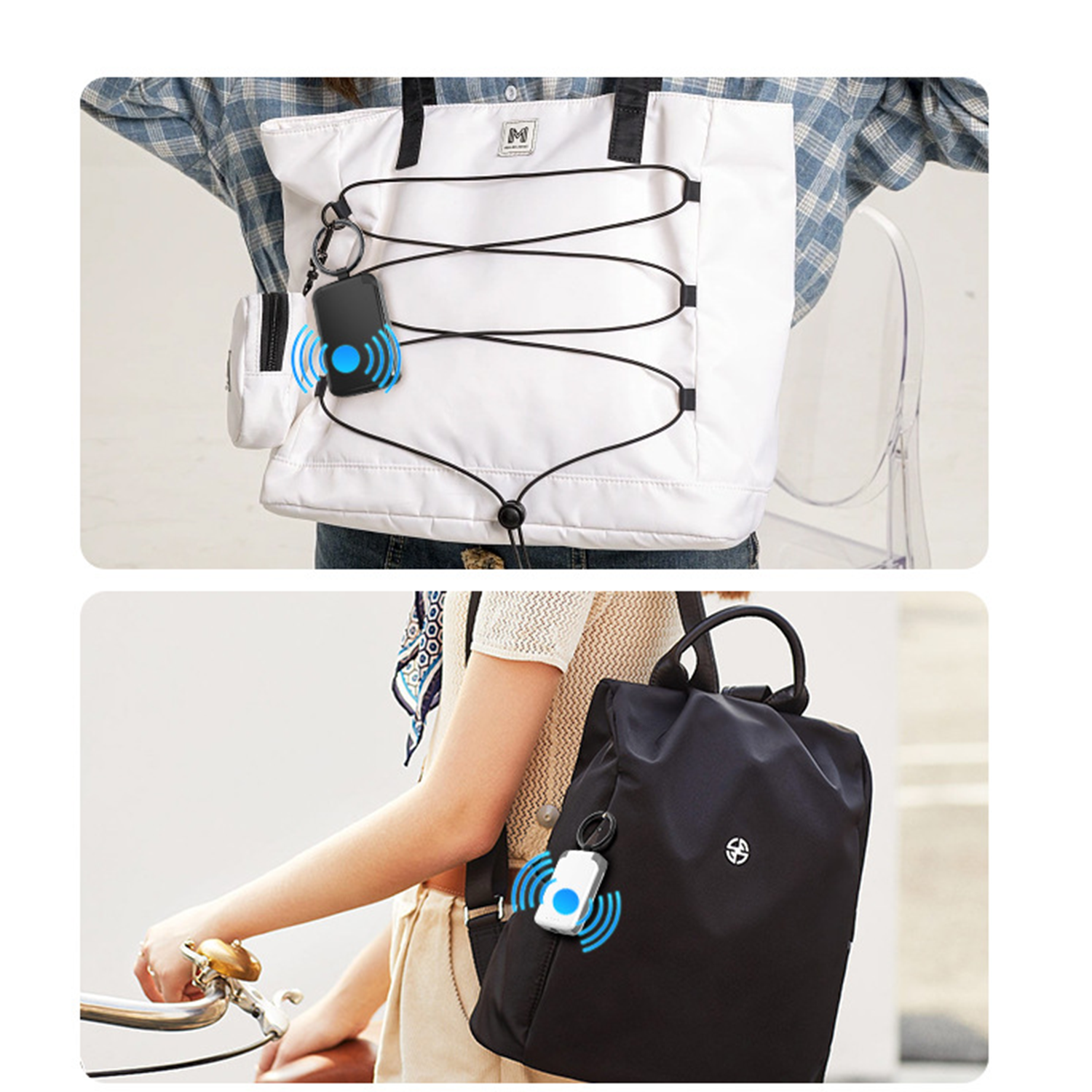 Multi-Function Keychain Power Bank with LED Light & GPS 6