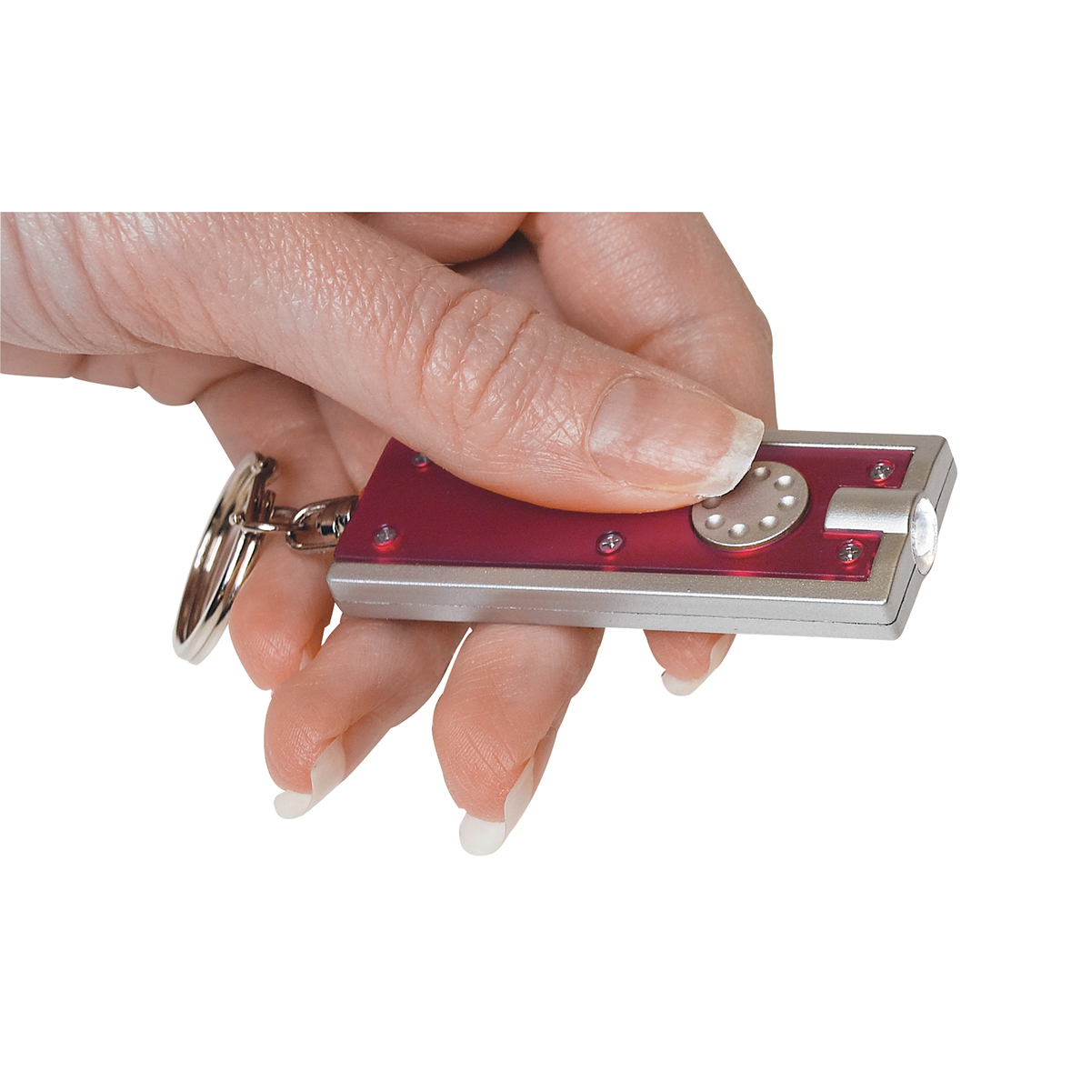 Rectangular LED Key Chain 9