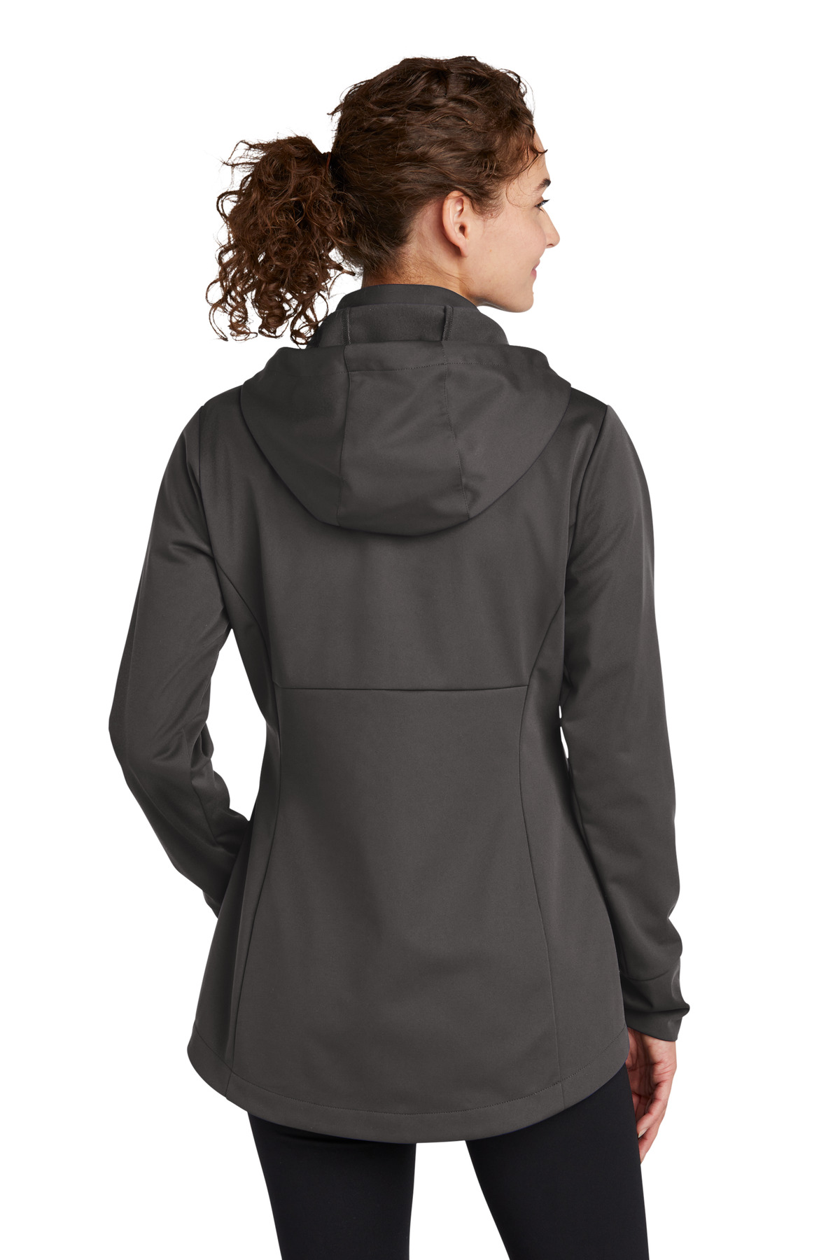 Sport-Tek® Women's Hooded Soft Shell Jacket 16
