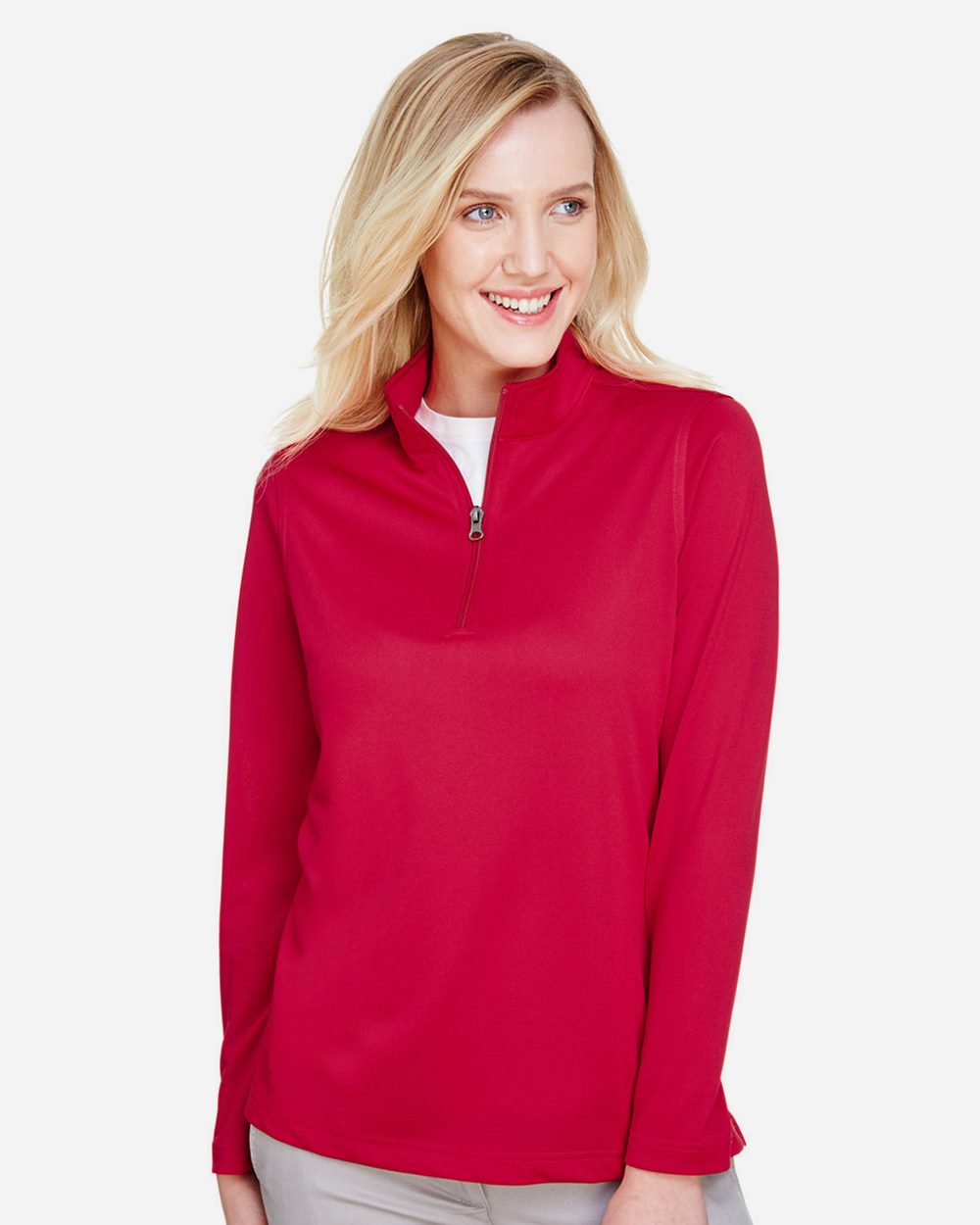 Women's Advantage Snag Protection Plus Quarter-Zip Pullover - M748W 35