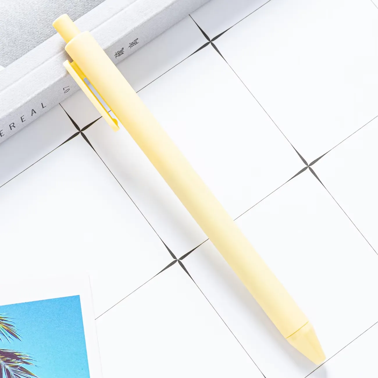 Colorful Plastic Retractable Ballpoint Pen 7