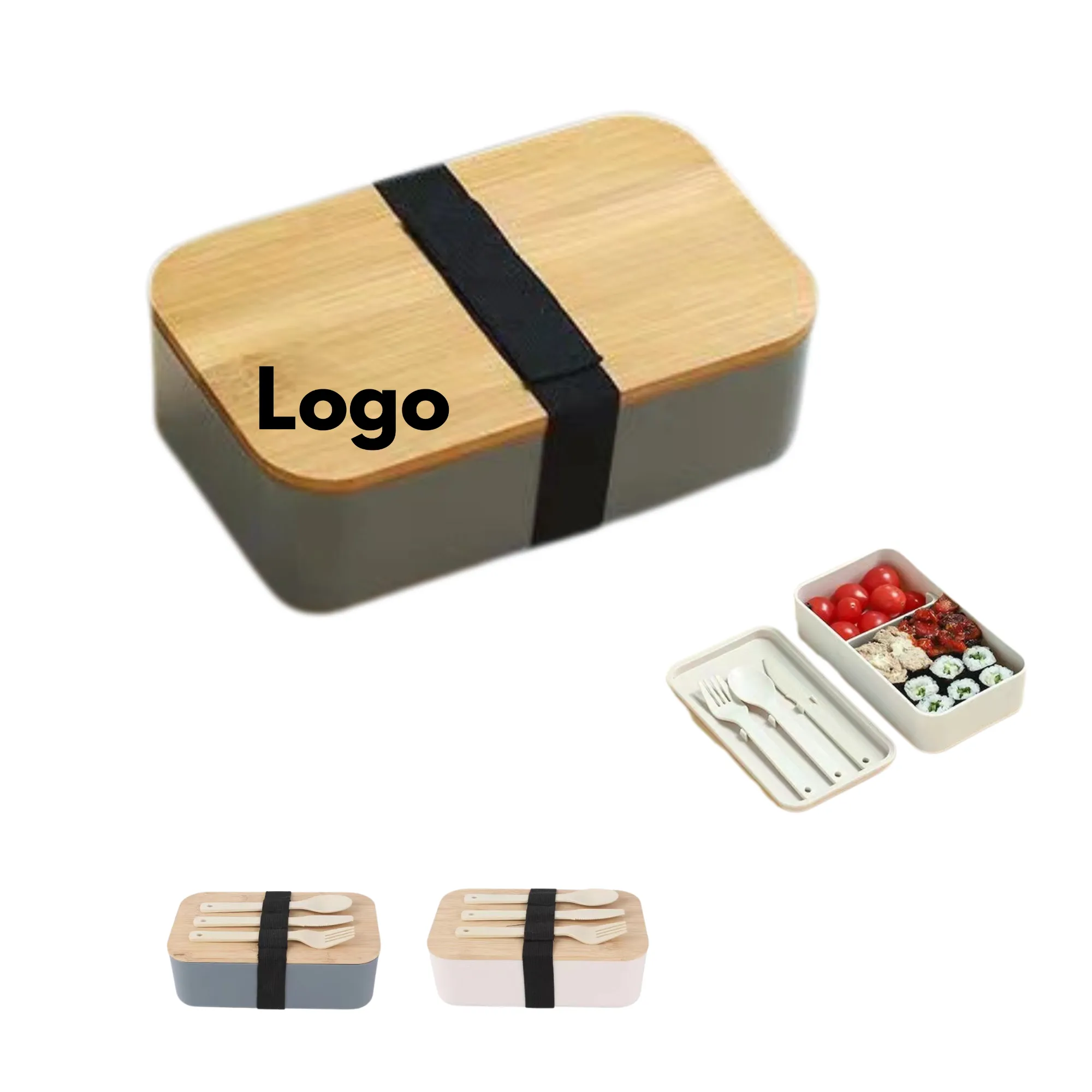 Japanese Bamboo Lid Lunch Box 3
