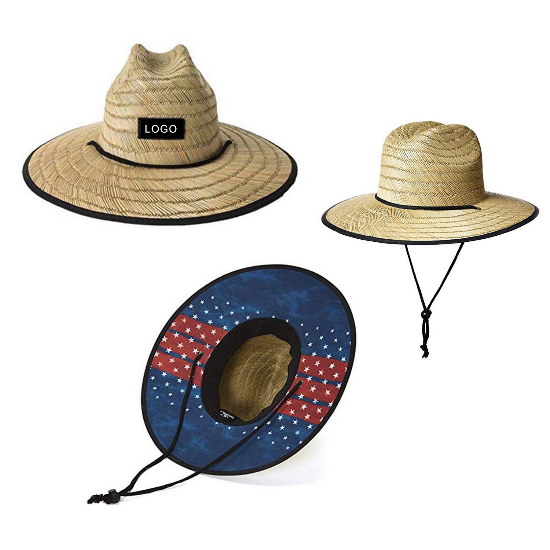 Straw Lifeguard Hat 3