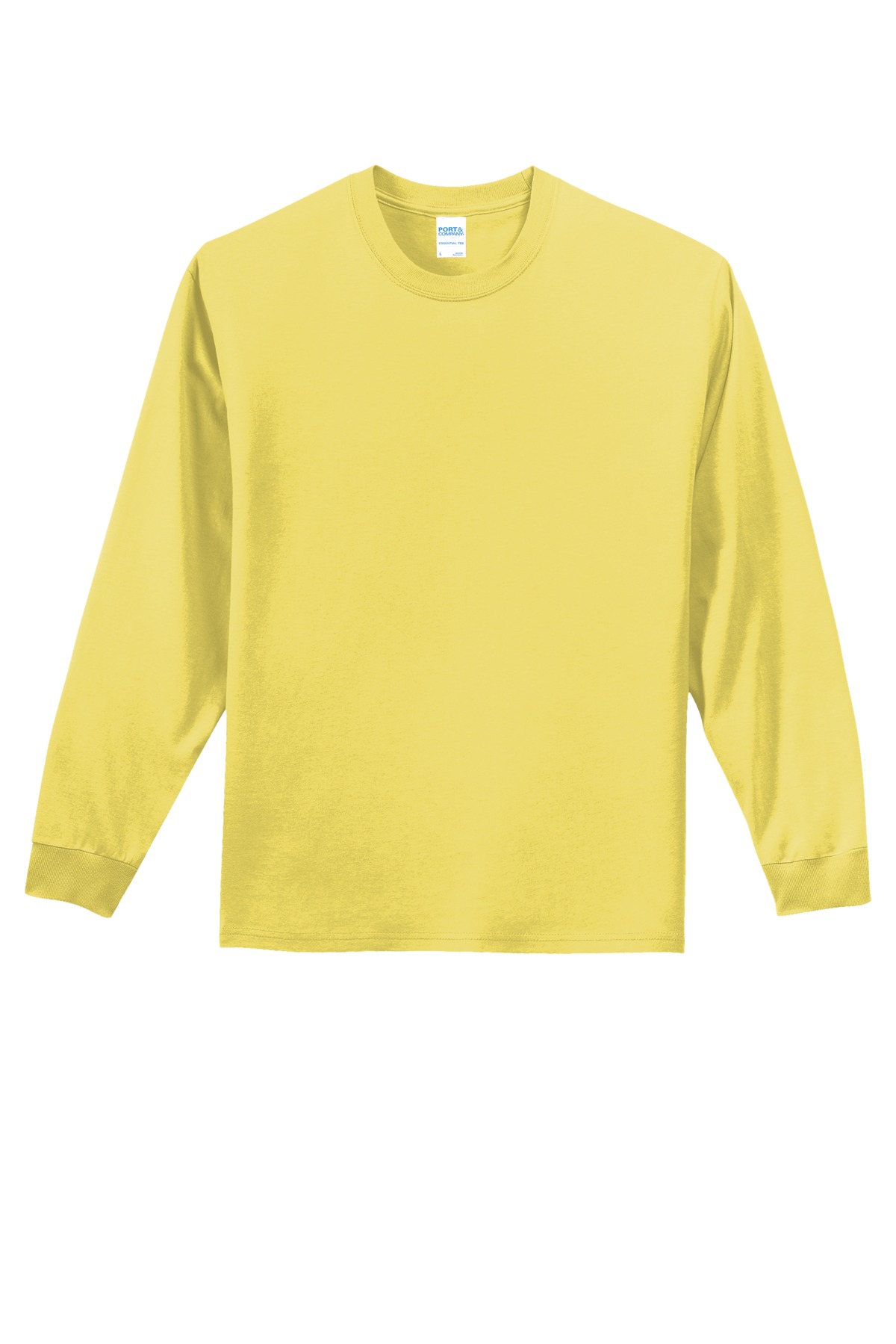 Port & Co Tall Long Sleeve Essential Tee. PC61LST 111