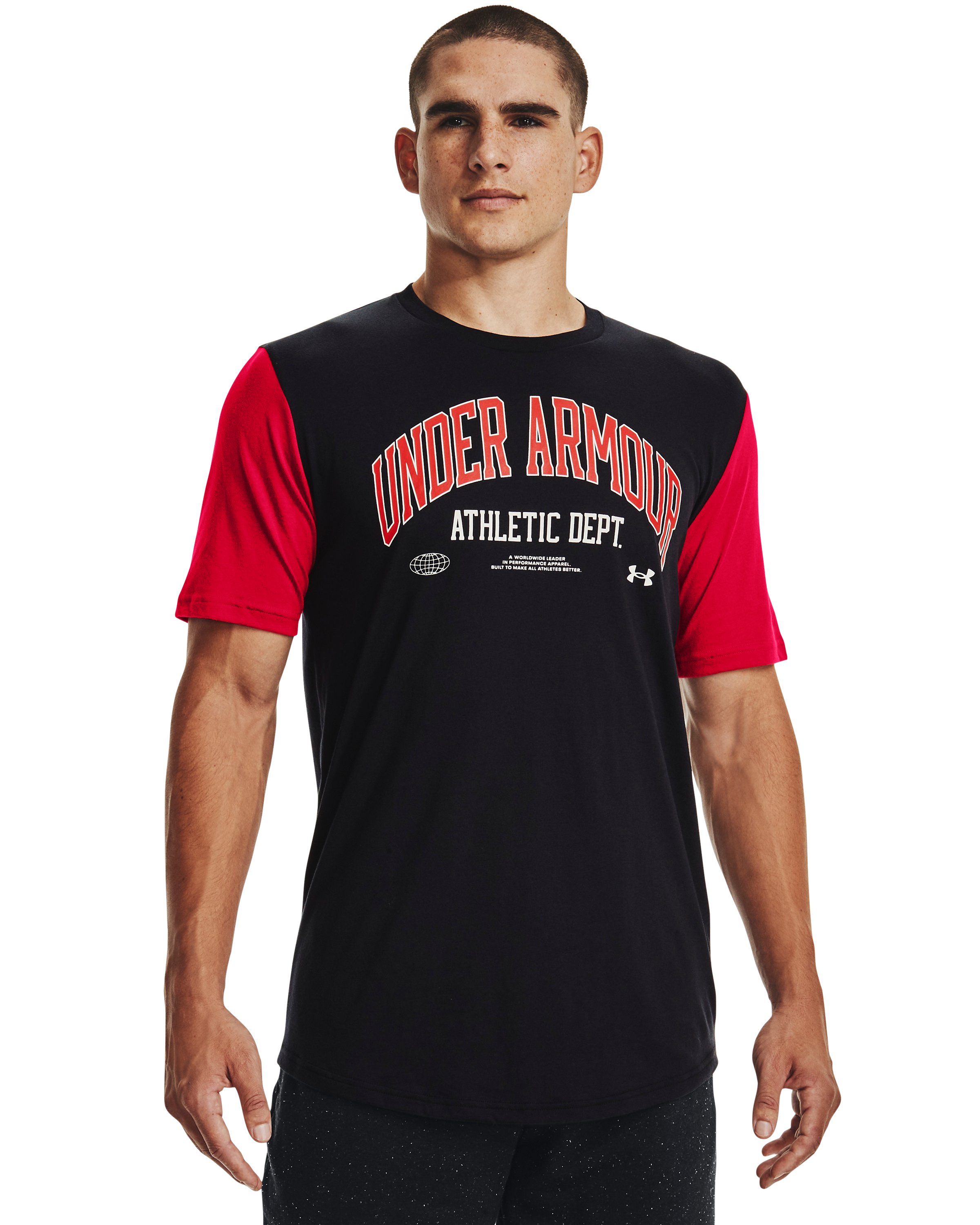UA Athletic Department Colorblock Men's Short Sleeve 3