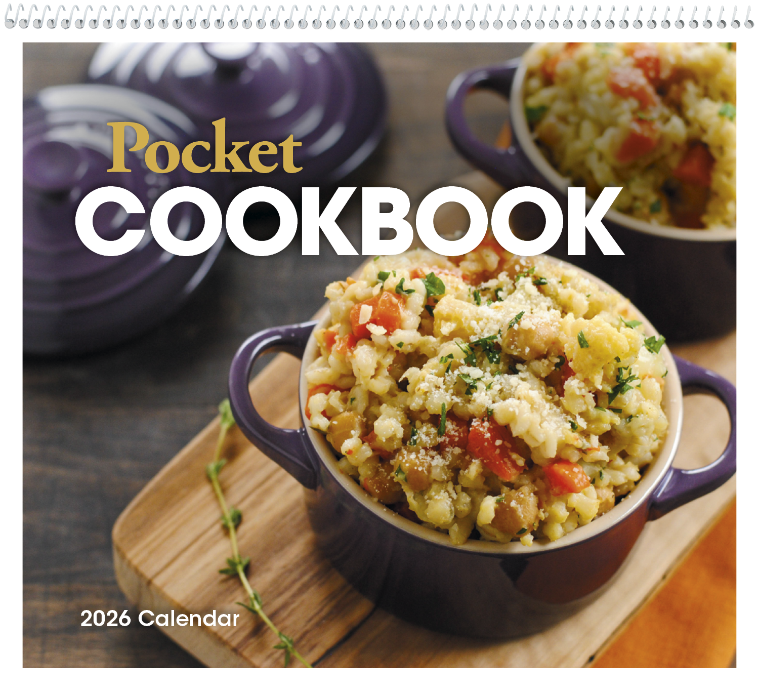 HotLine® Products Pocket Cookbook Calendar 18