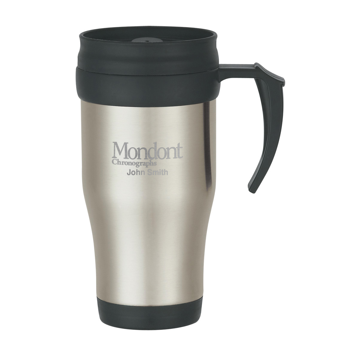 16 Oz. Stainless Steel Slide Action Travel Mug 4