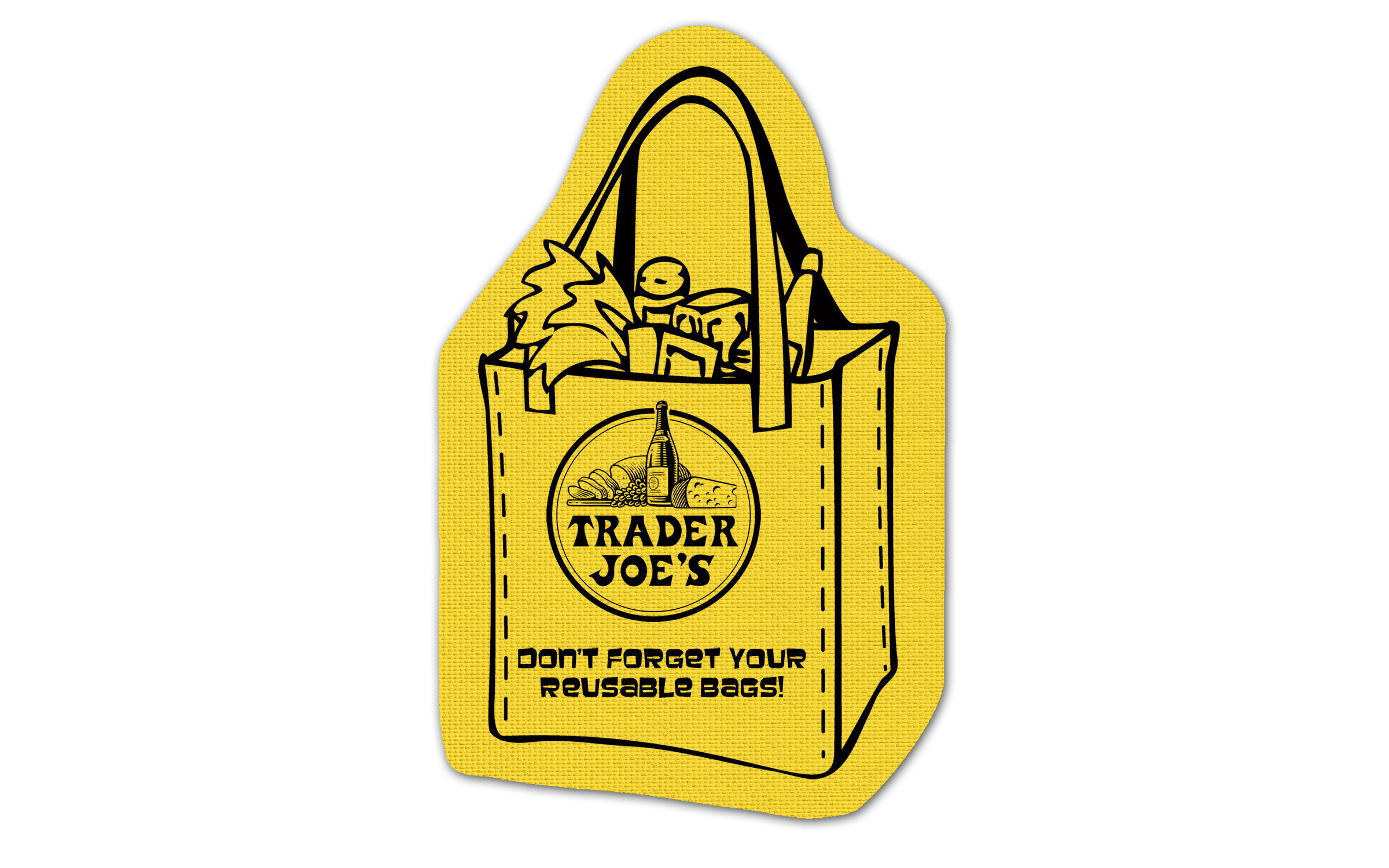 Tote Bag Rubber Jar Opener 55