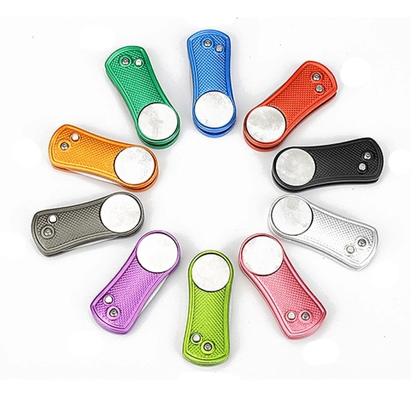 Foldable Metal Golf Divot Repair Tool 7