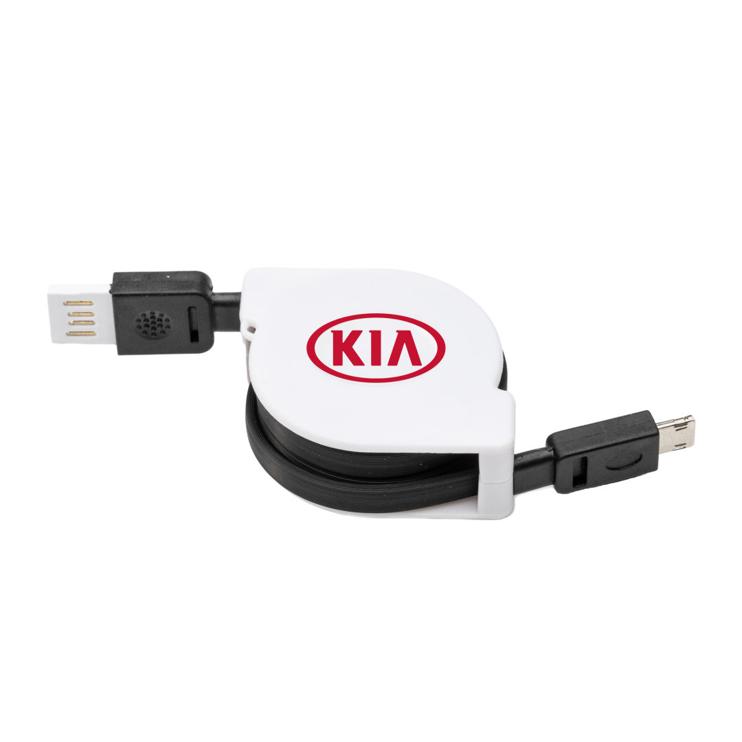 Dual Retractable Charging Cable 10