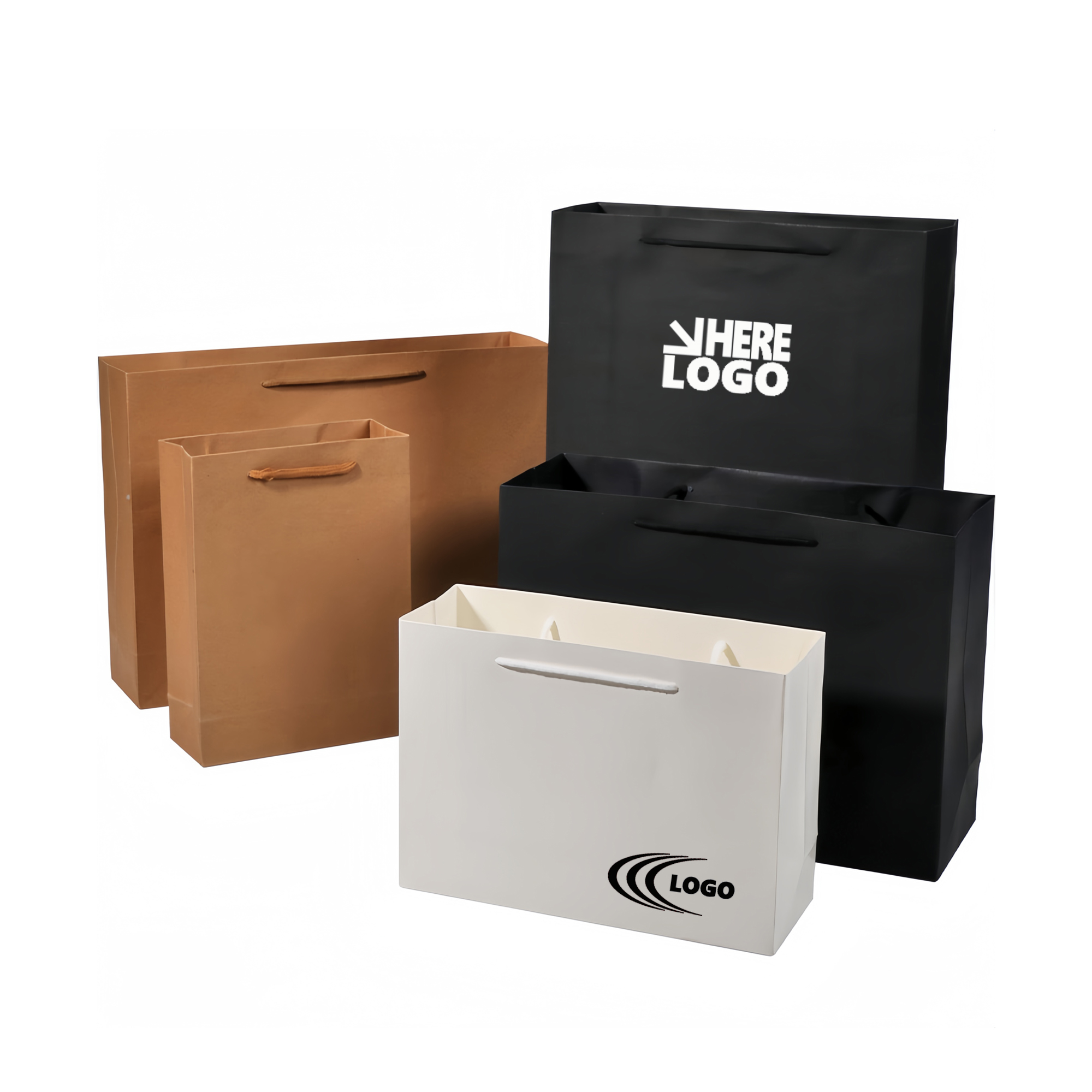 Durable Paper Gift Bag with Handles 2