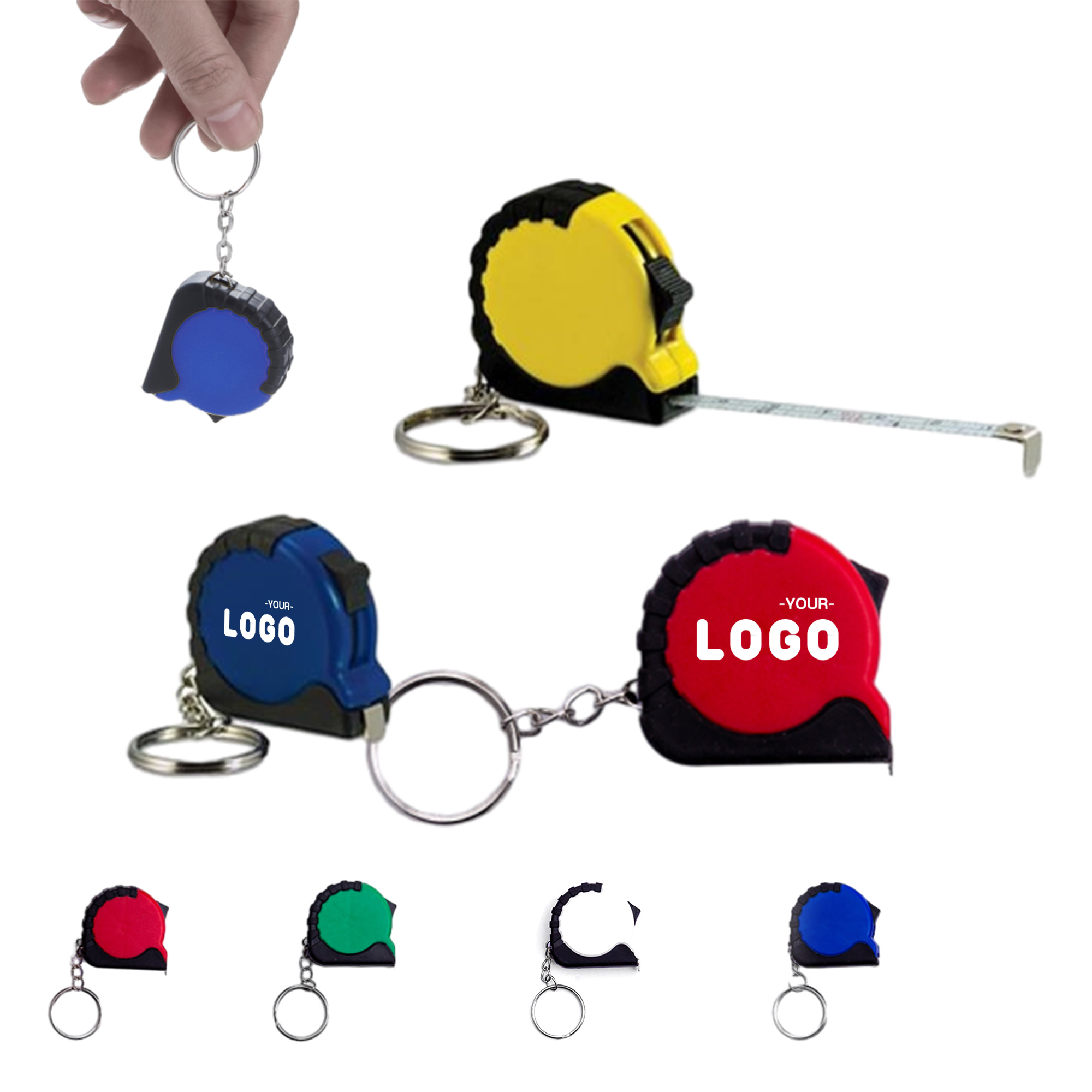 Mini Key Chain Measure Tape Portable 2