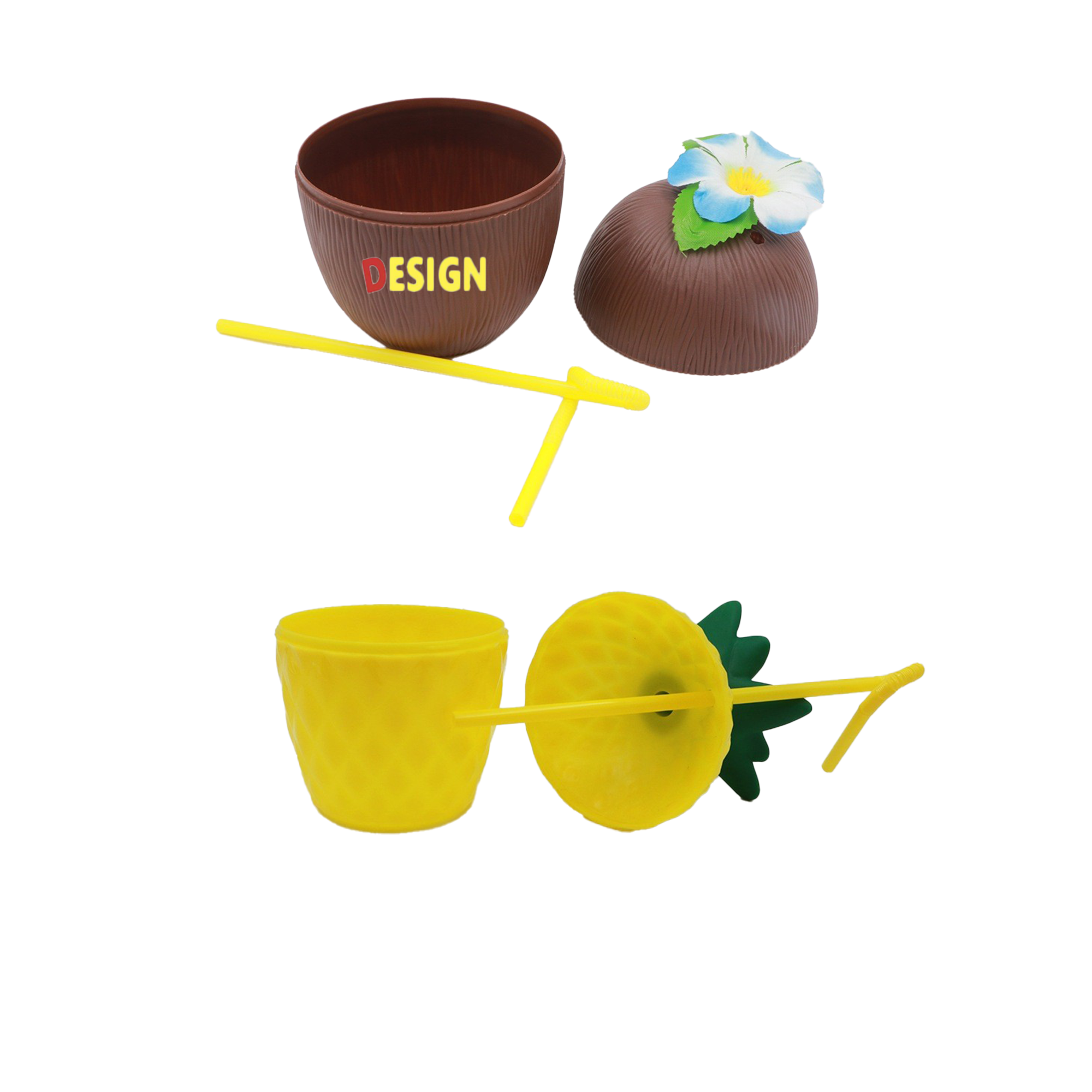 Island Style Drink Cups for Summer Events 2