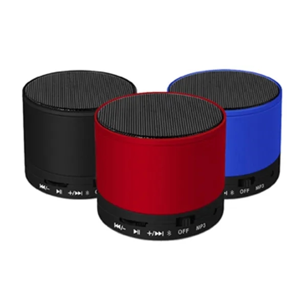 Aluminum Round Bluetooth Speaker 6