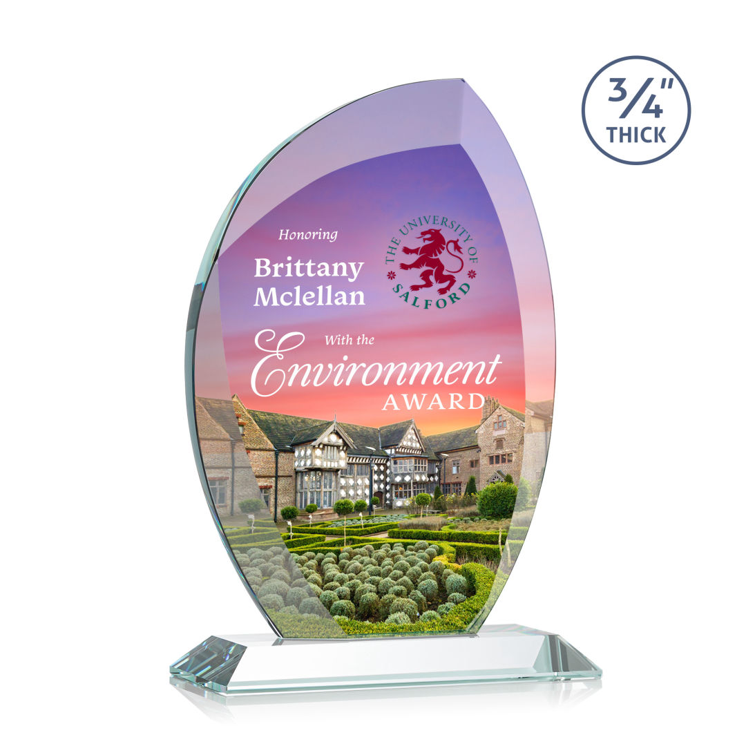 Wichita VividPrint™ Award - Clear 3