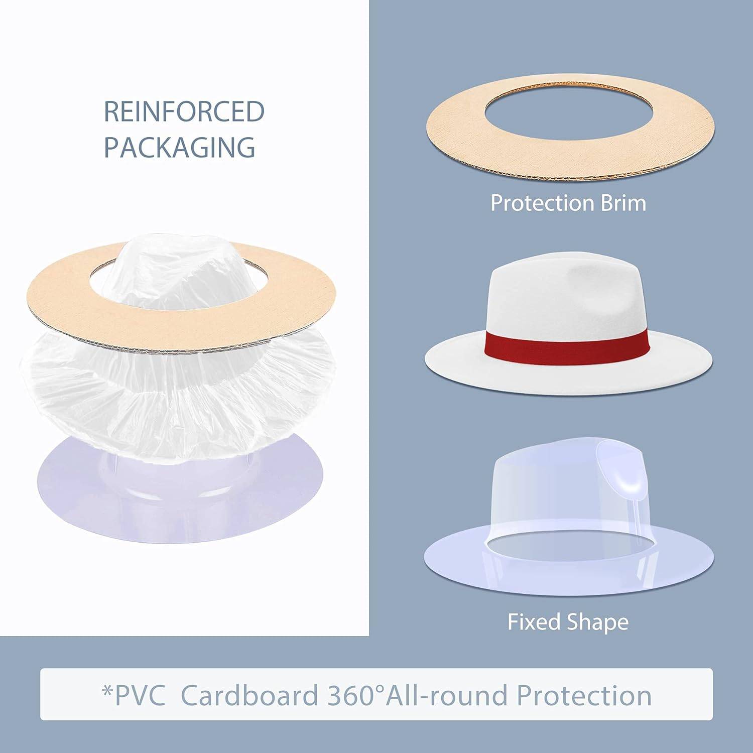Wide Brim Fedora Hats for Women Men 3