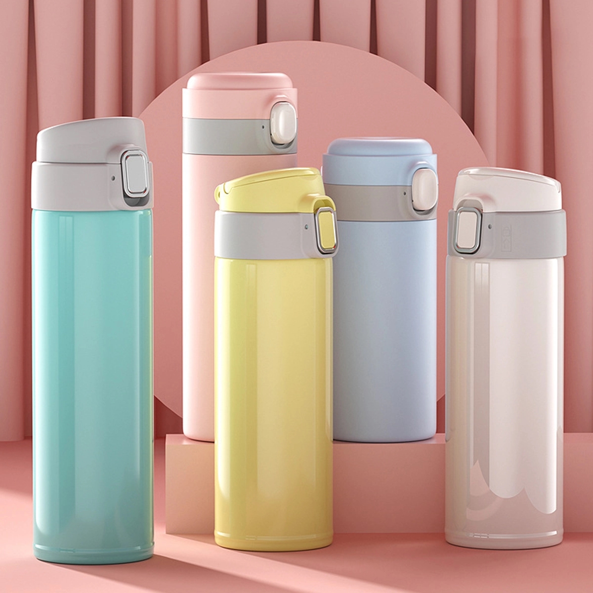 16 Oz Handle Spring Thermos Cups 2