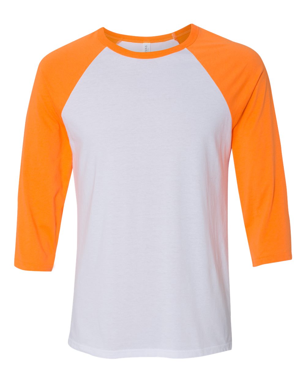Unisex Three-Quarter Sleeve Baseball Tee - 3200 50