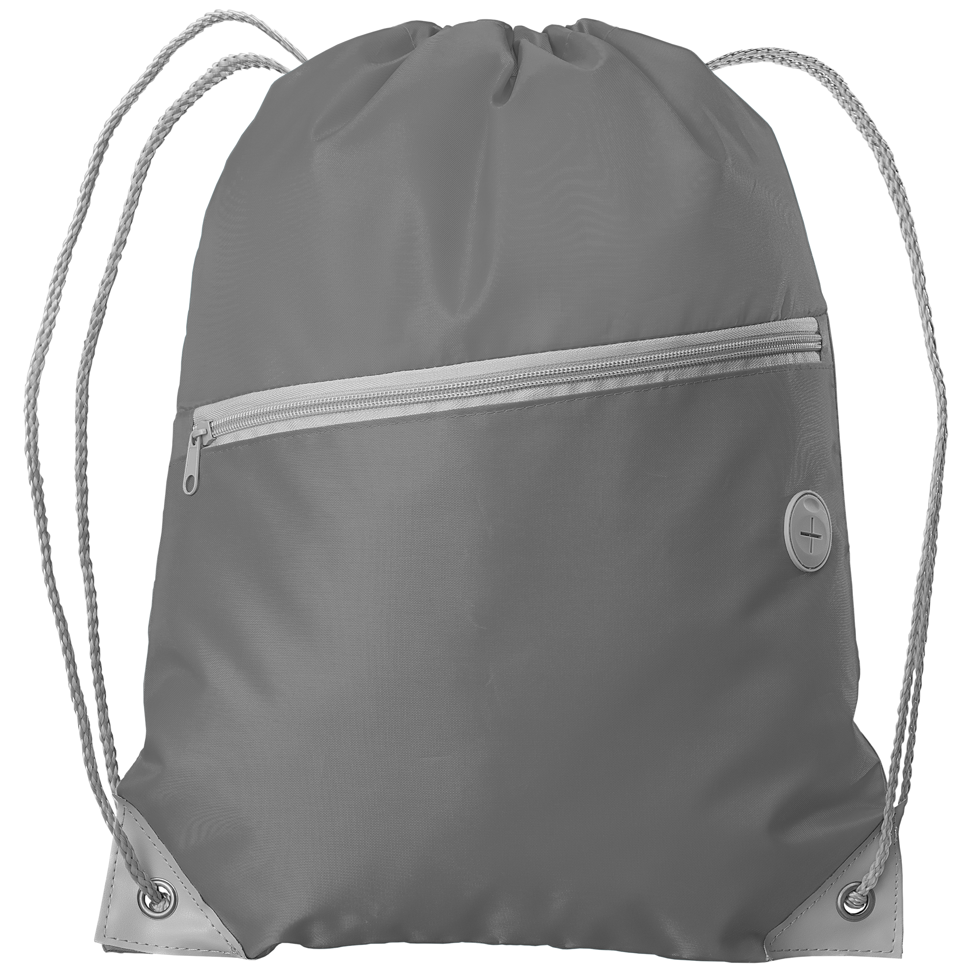 Vilda rPET Drawstring Backpack with Zippered Front Pocket 21