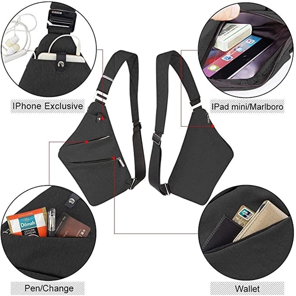 Anti-Theft Waterproof Shoulder Backpack 7