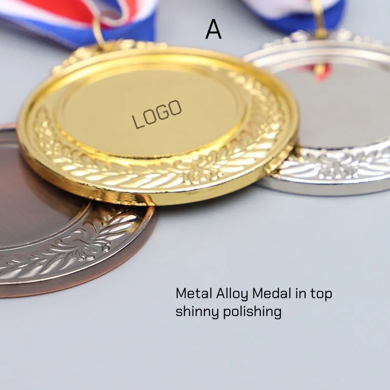 Lot Winner Metal Medals with Neck Ribbons Trophy Award 4