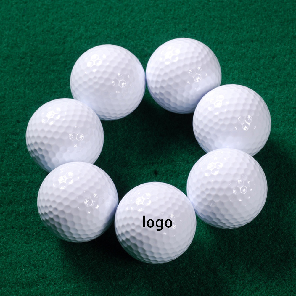 Customizable logo double-layer or triple-layer golf balls 2