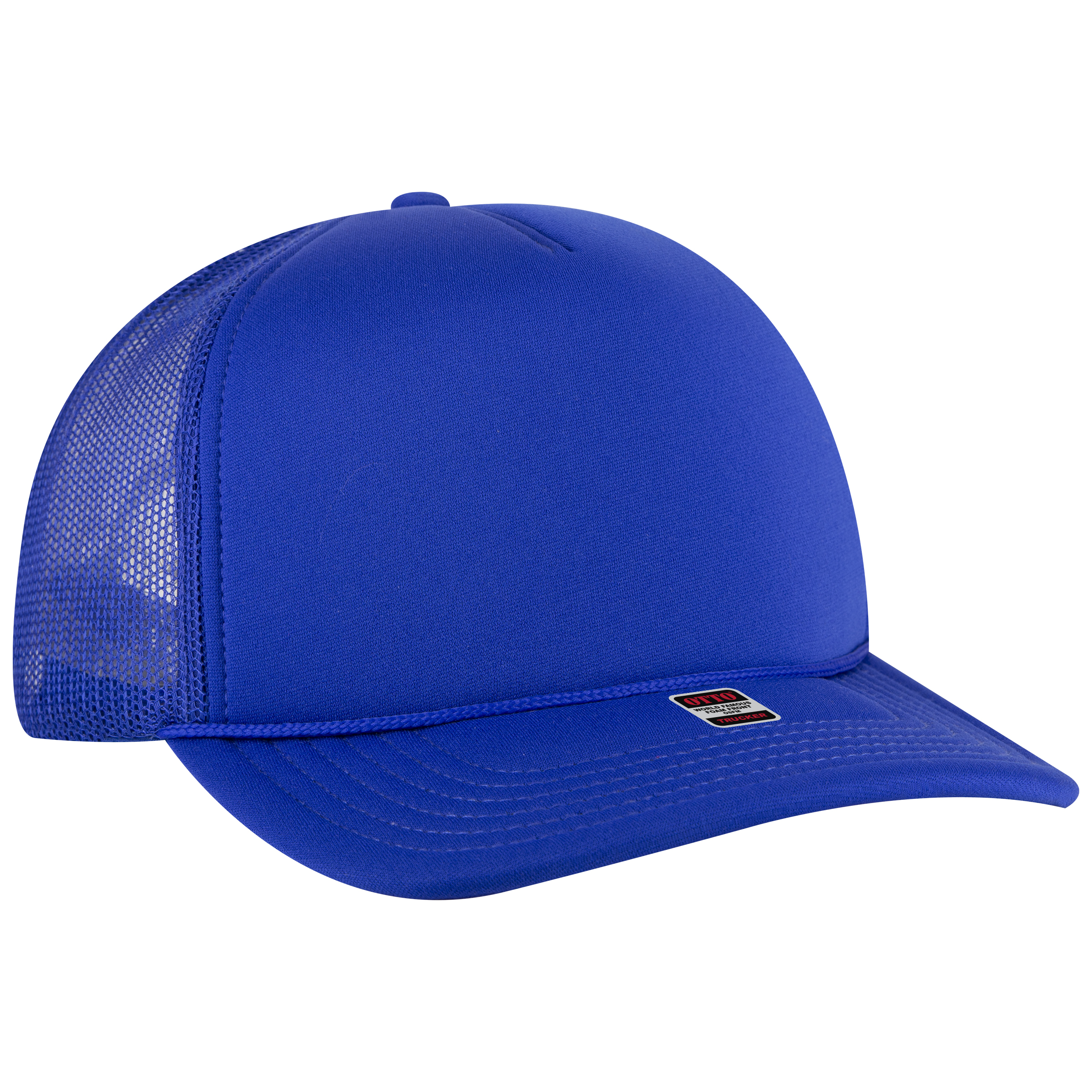 OTTO CAP® 5 Panel High Crown Mesh Back Trucker Hat 4