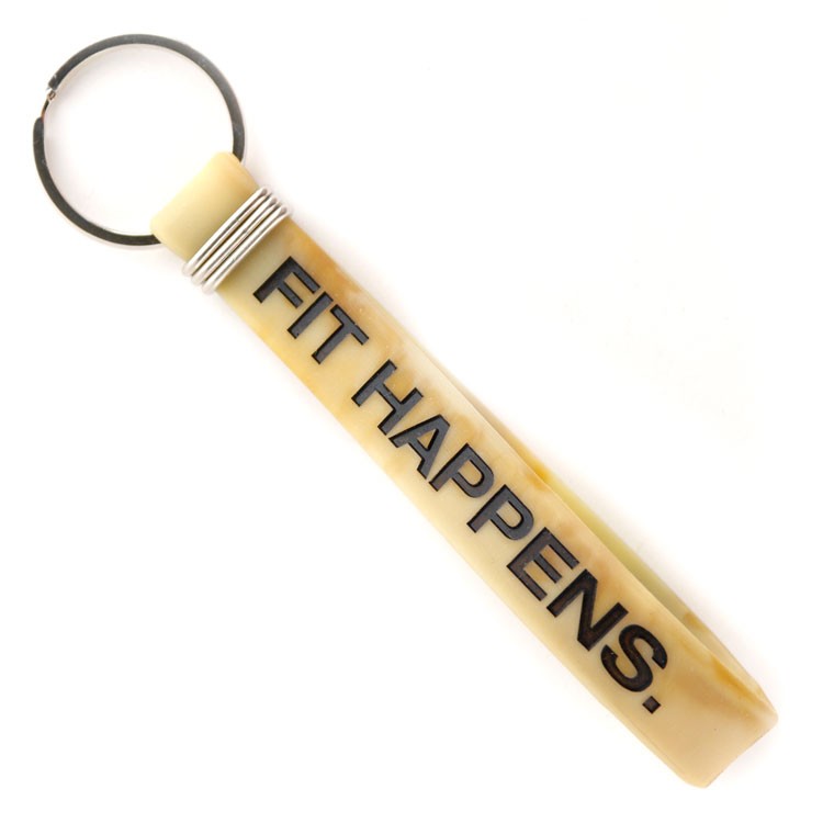 1/2'' Silicone Keychain Wristband 2