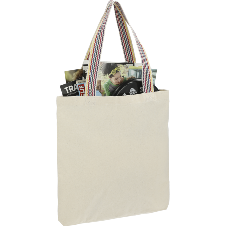 Rainbow Recycled 6oz Cotton Convention Tote 33
