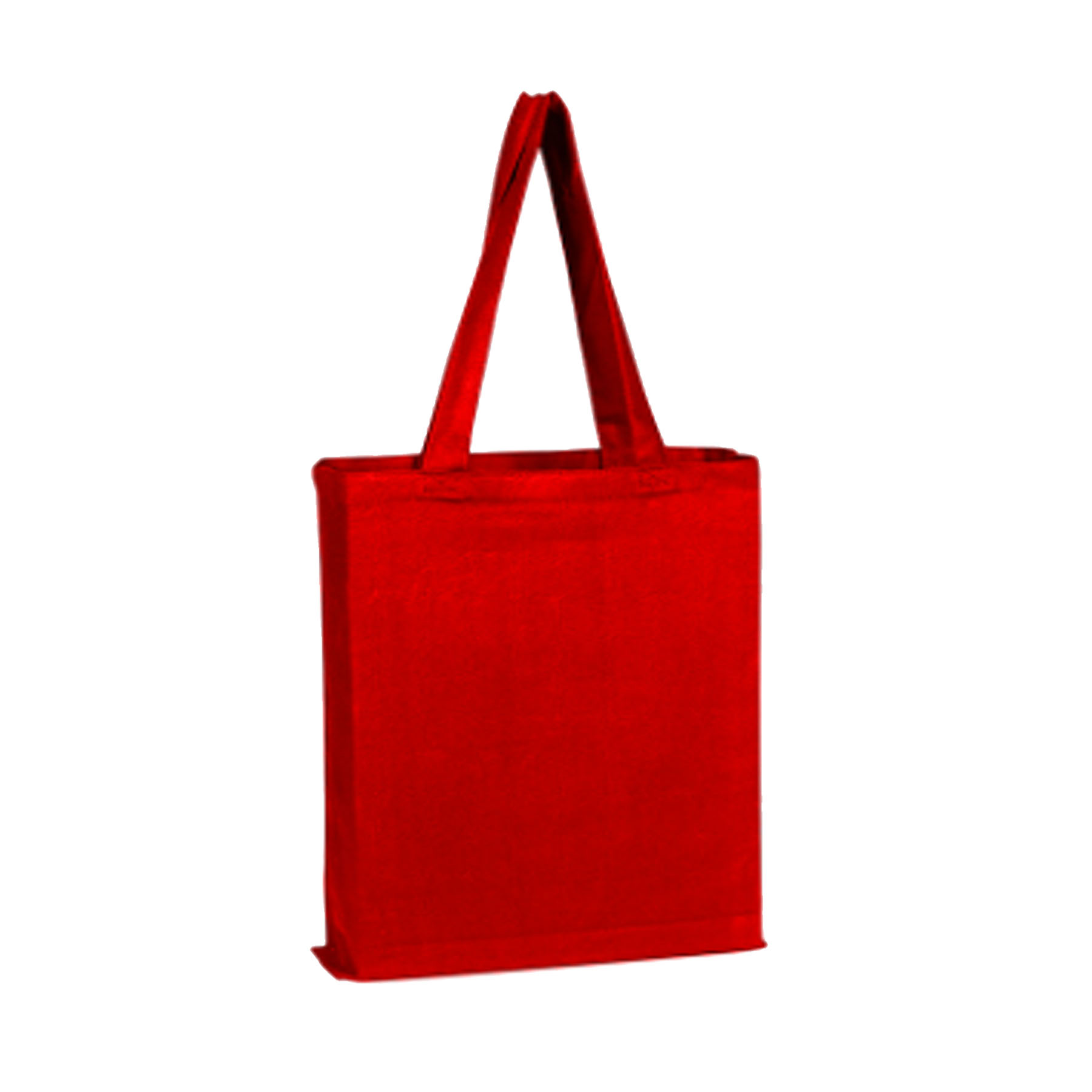 12 oz. Canvas Color Tote Bag With Gusset 7