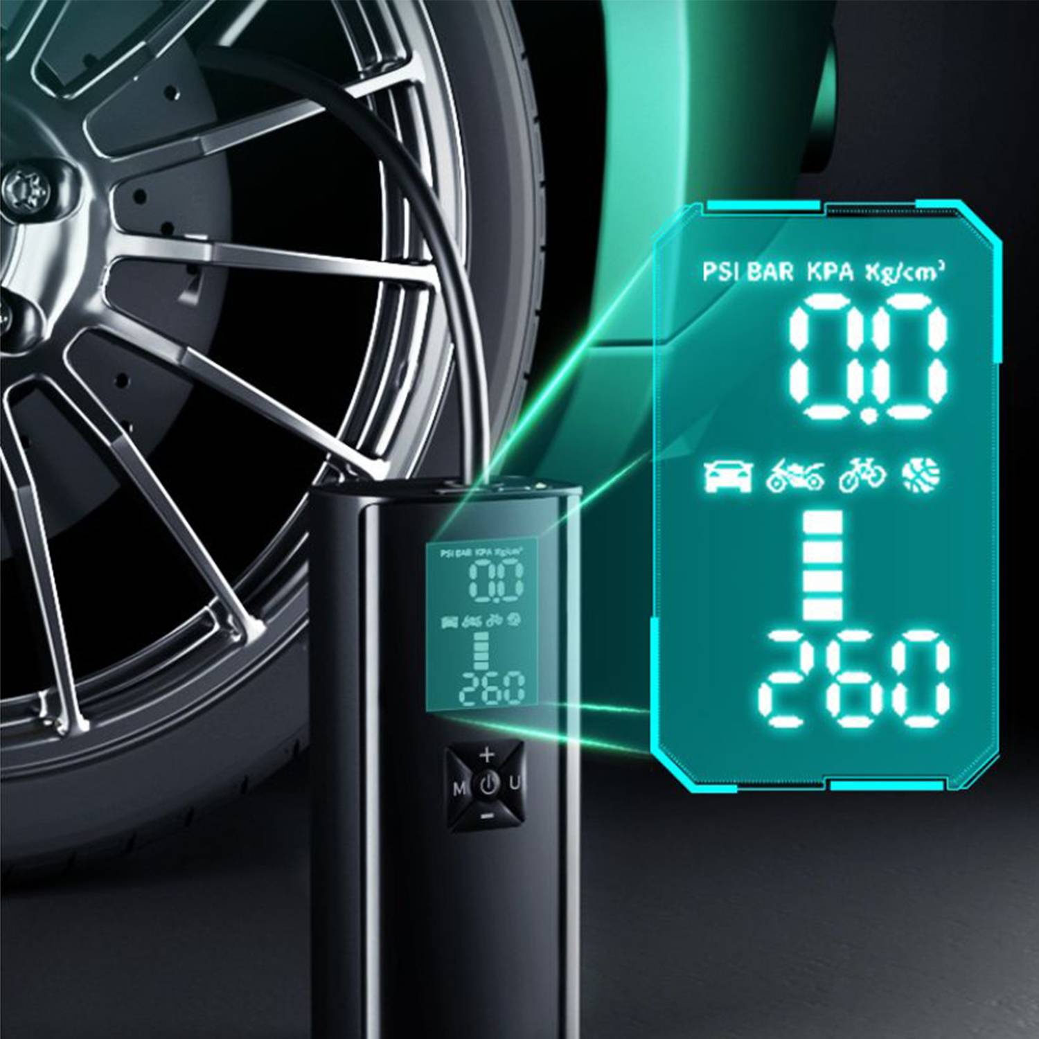 Universal Car Tire Inflator 5