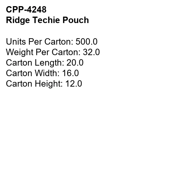 RIDGE TECHIE POUCH 13