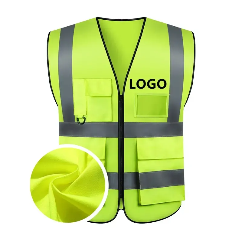 Class 2 Safety Vest With Extra Pockets 3