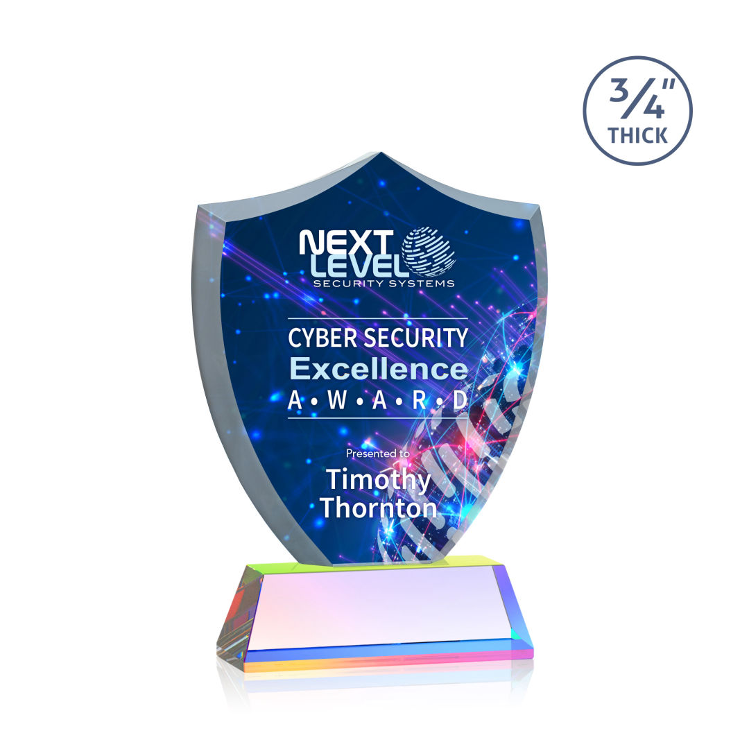 Scudo Shield VividPrint™ Award on Newhaven - Prismatic 5