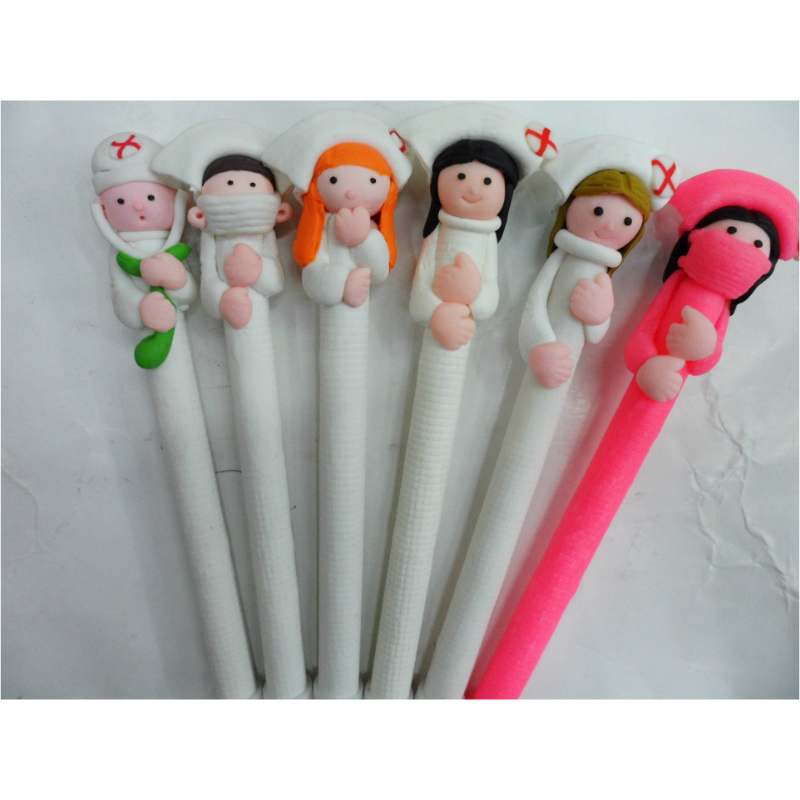 Cartoon Doctor and Nurse Ballpoint Pens 2