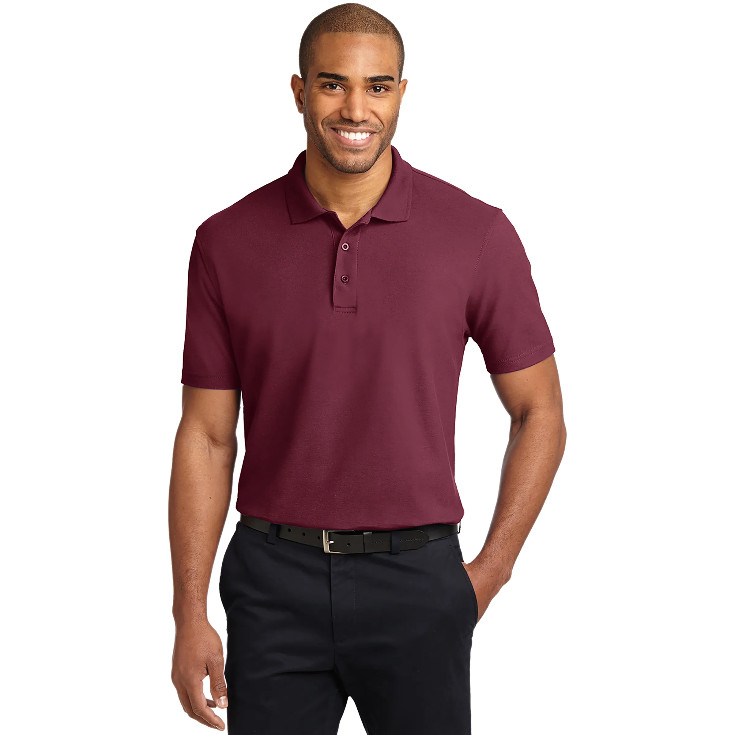 PORT AUTHORITY(R) SILK TOUCH(TM) POLO 100