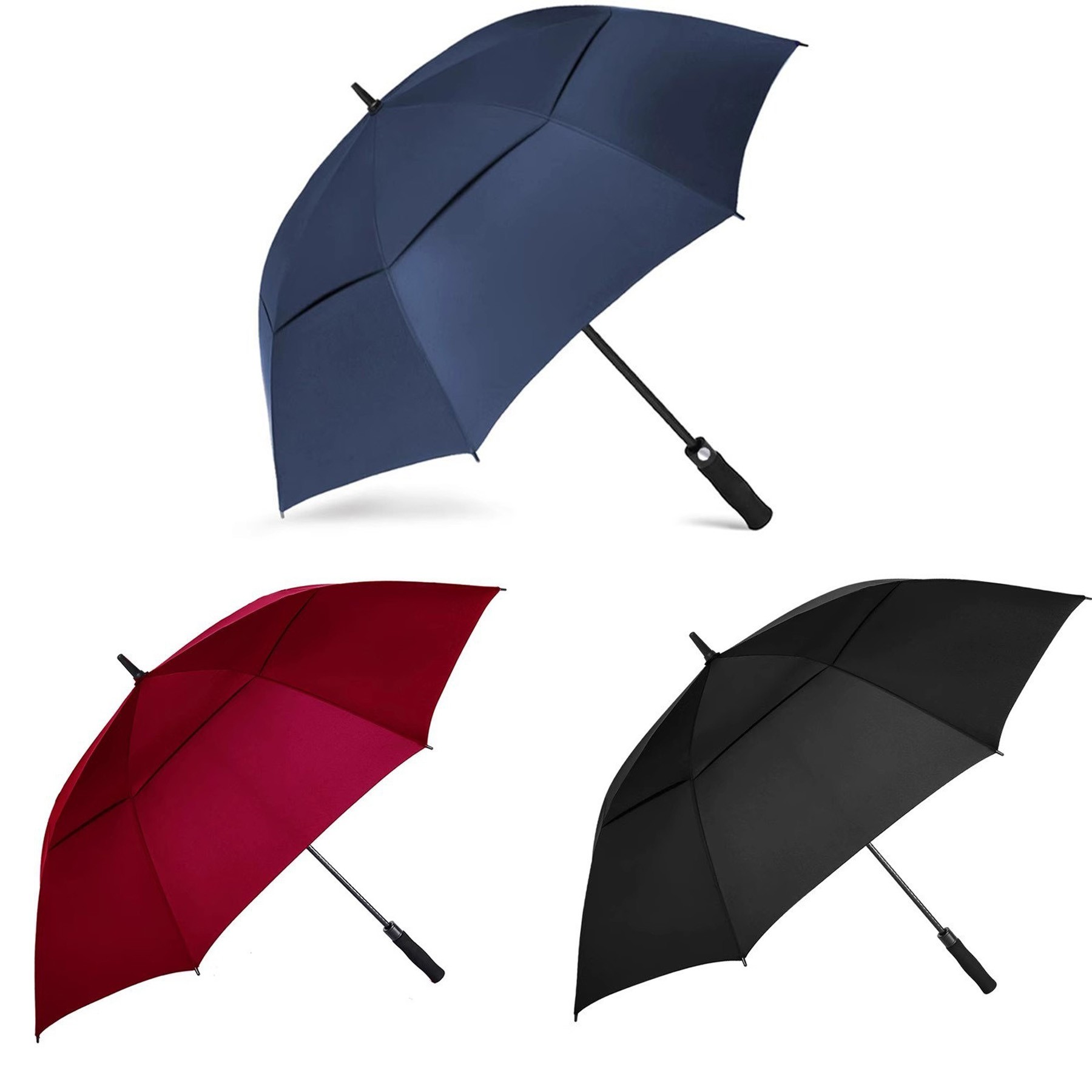 Large Windproof Umbrellas Automatic Open 3
