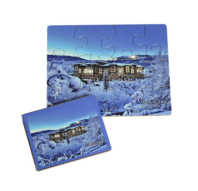 12 Pieces - 7" X 9" - Medium Puzzle in Box 1