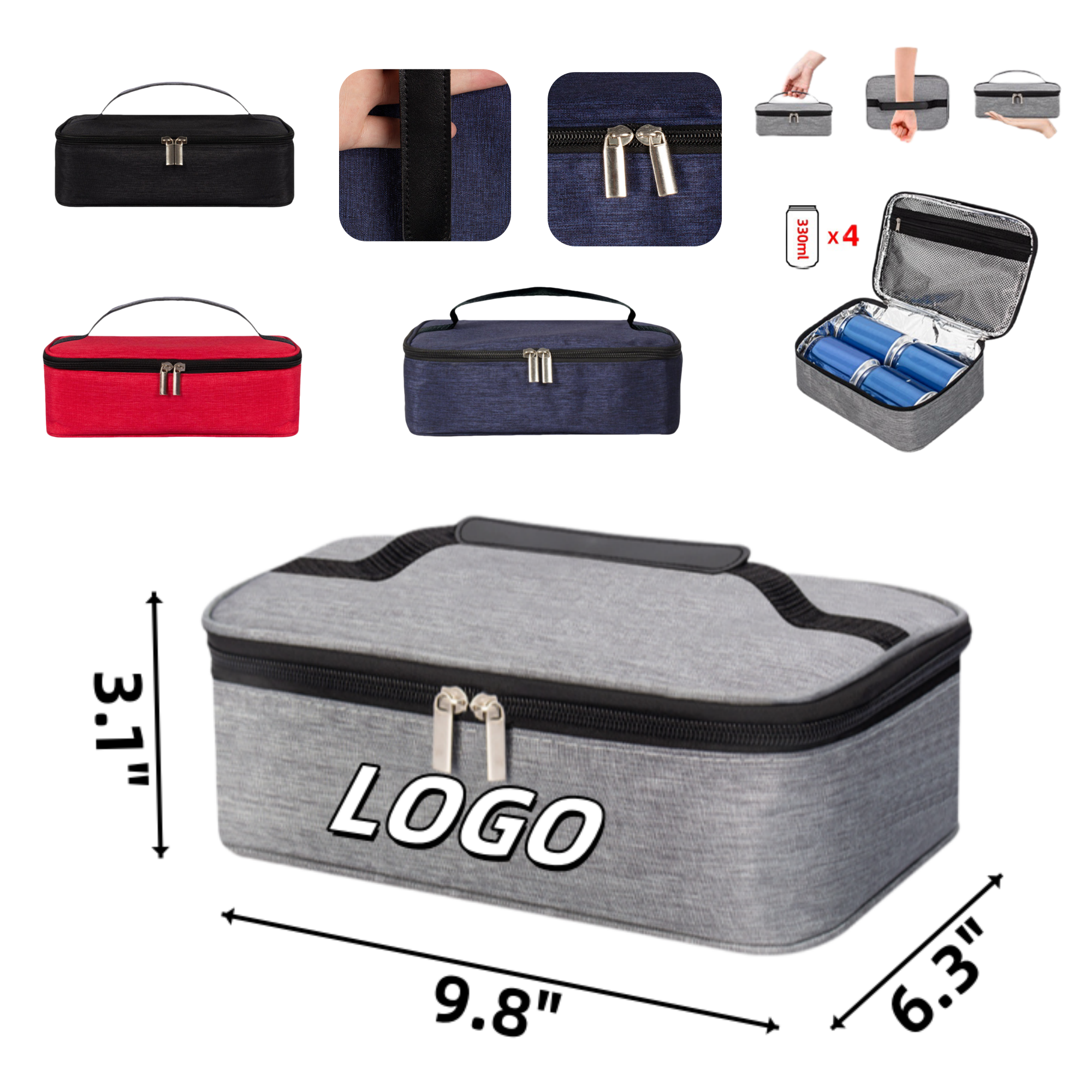 Portable Small-Capacity Thermal Lunch Bag 2