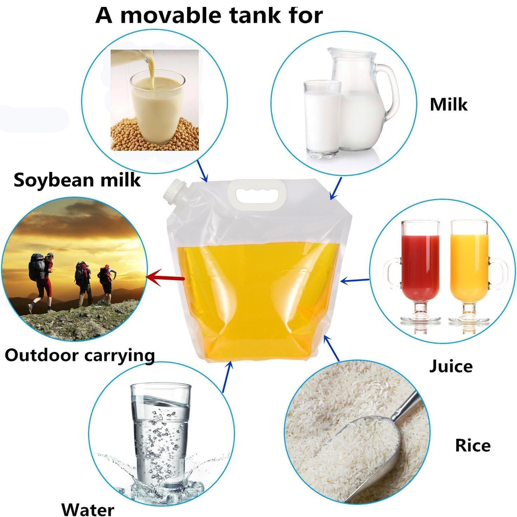 5L Collapsible Water Container Bag 3