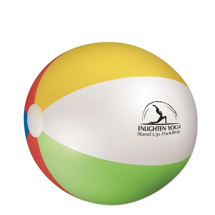 12" Inflated PVC Beach Ball 3