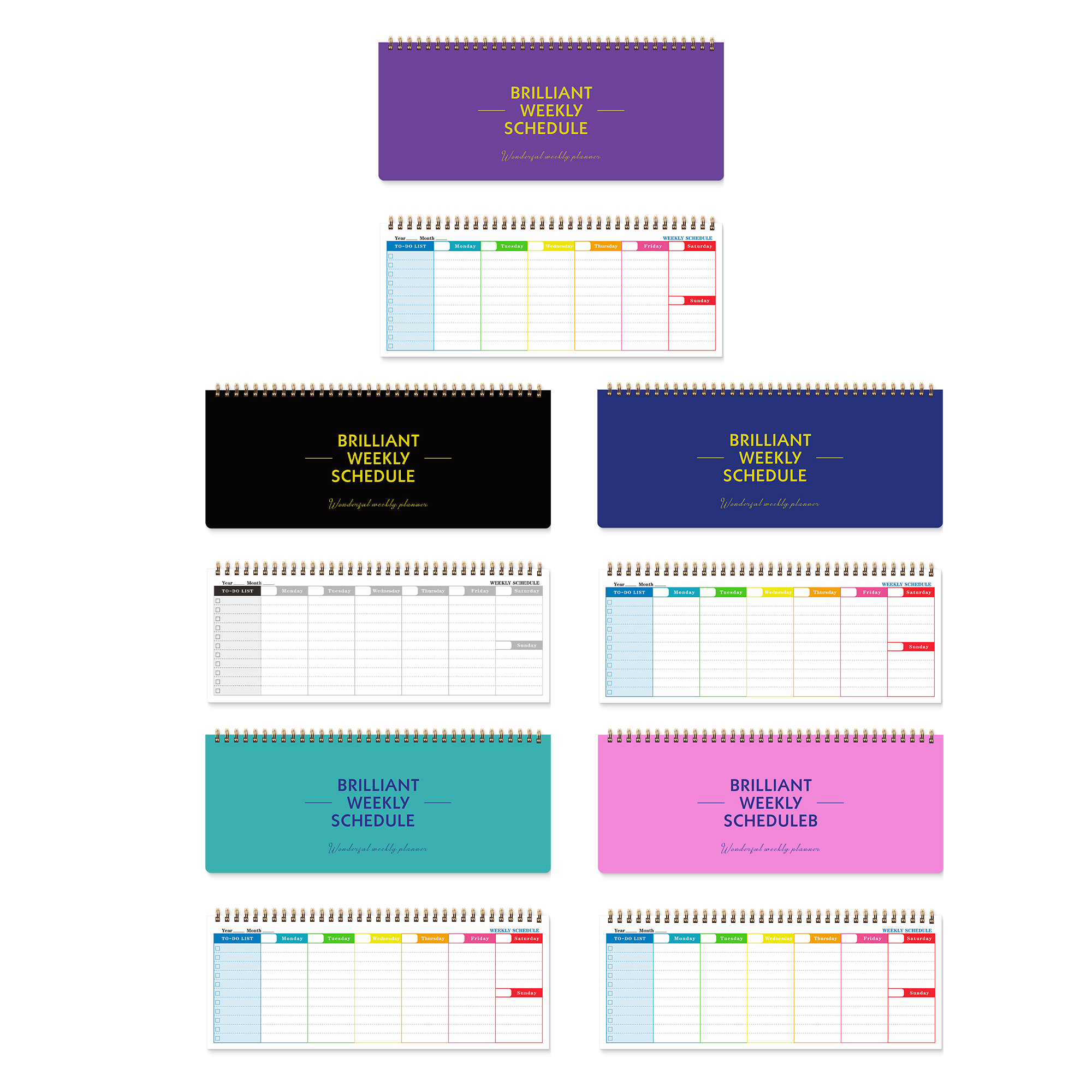 Weekly Planner Pad 4
