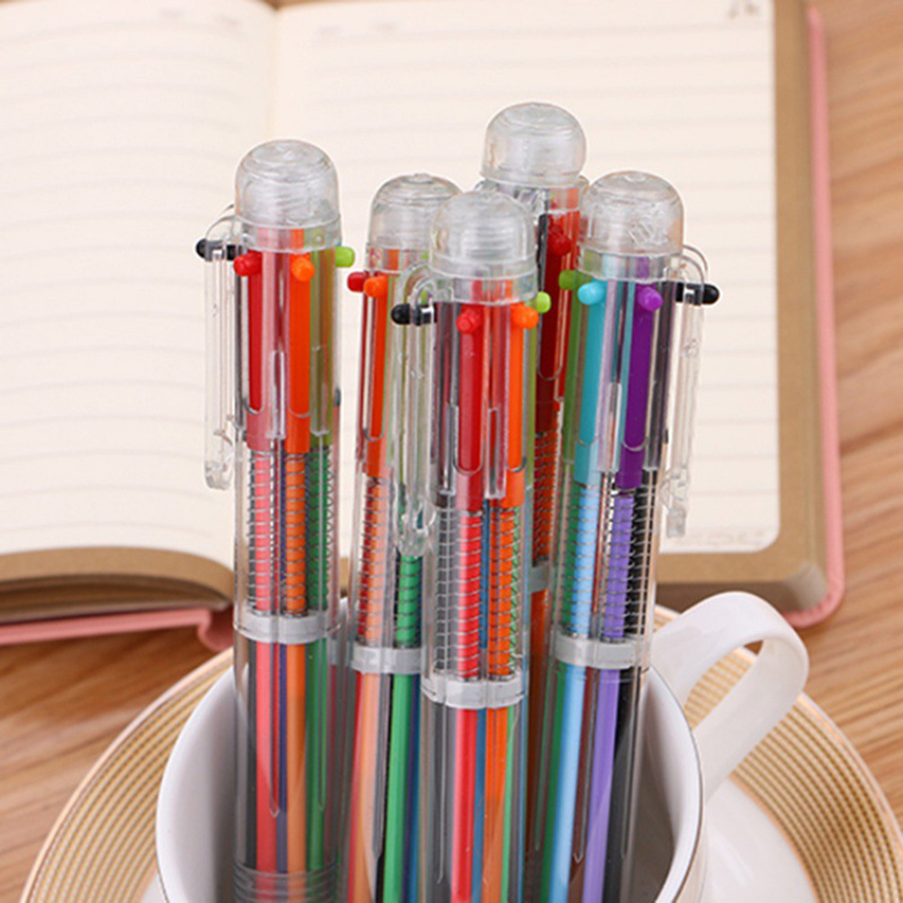Retractable 6 Color Pen 2