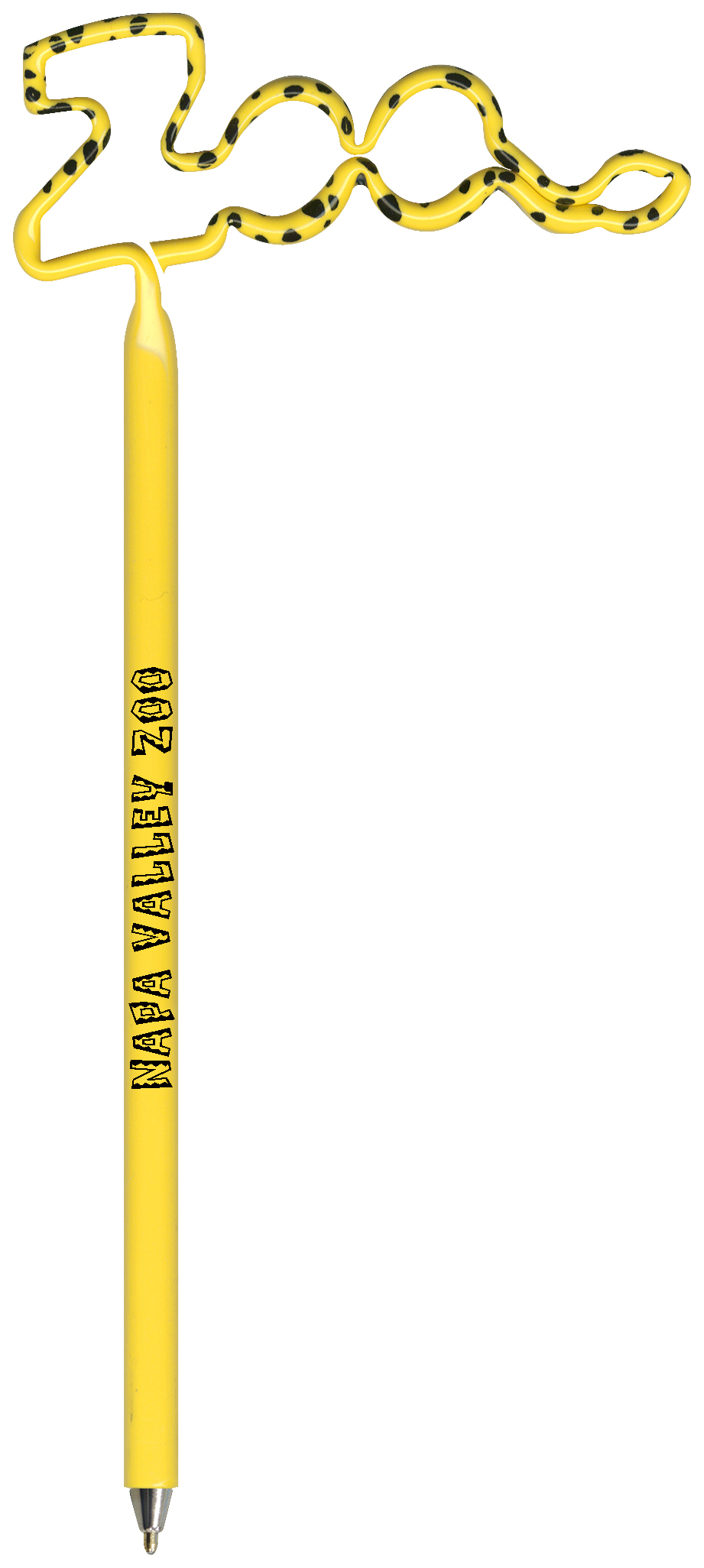 Zoo With Tail Multi-Color Inkbend Standard, Bent Pen