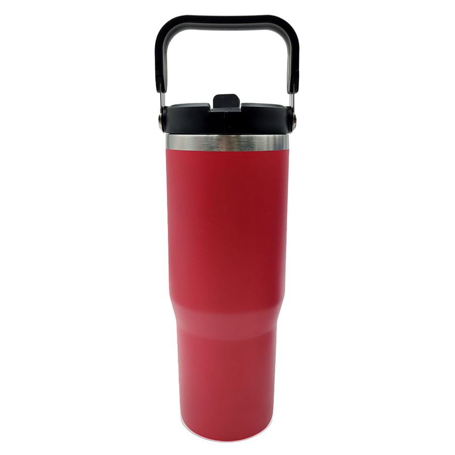 ArticFire 30oz Stainless Steel Tumbler with Handle & Built-In Straw 20