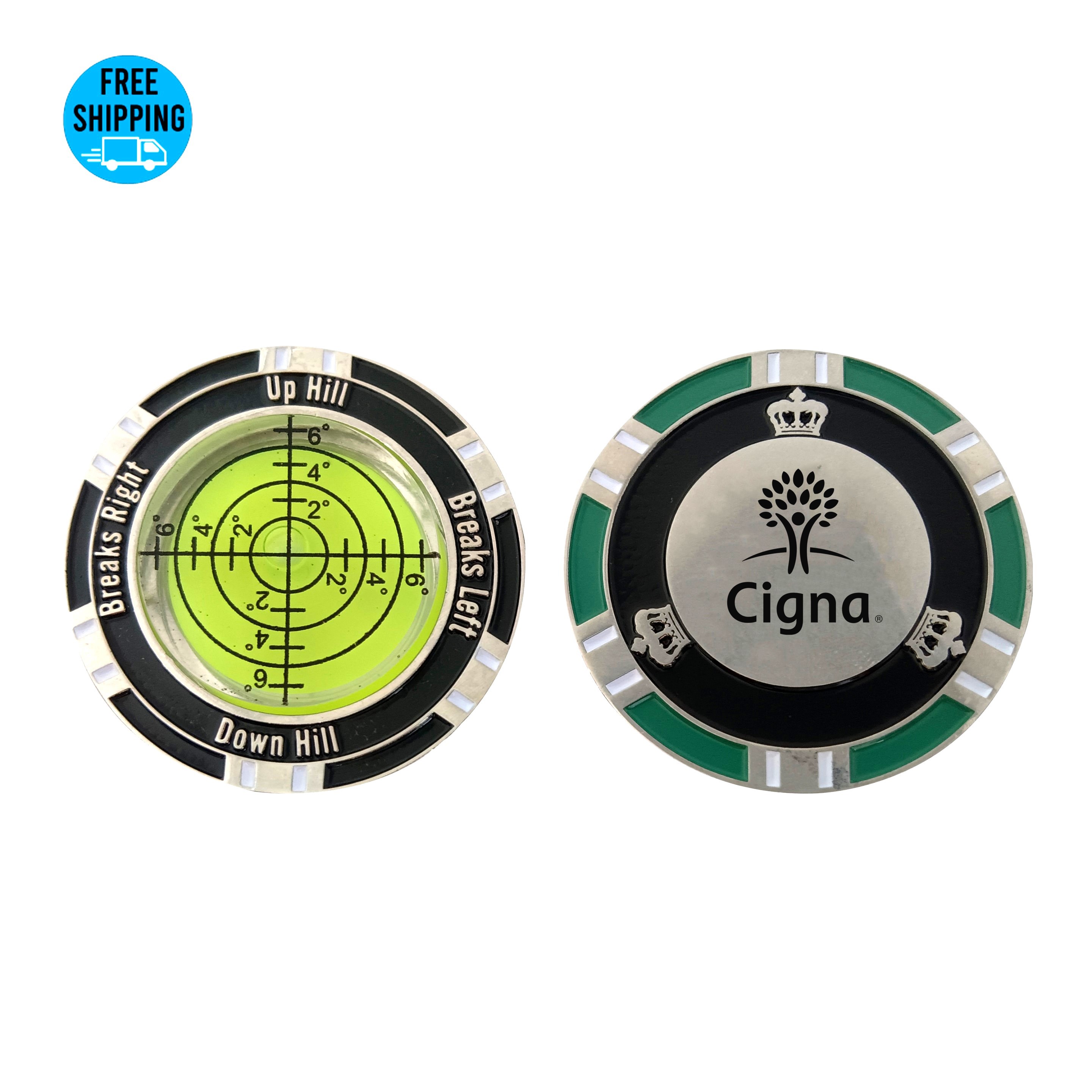 Golf Ball Marker with High Precision Green Reading Aid 1