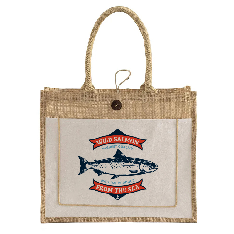 Mill Valley Jute Tote Bag 4