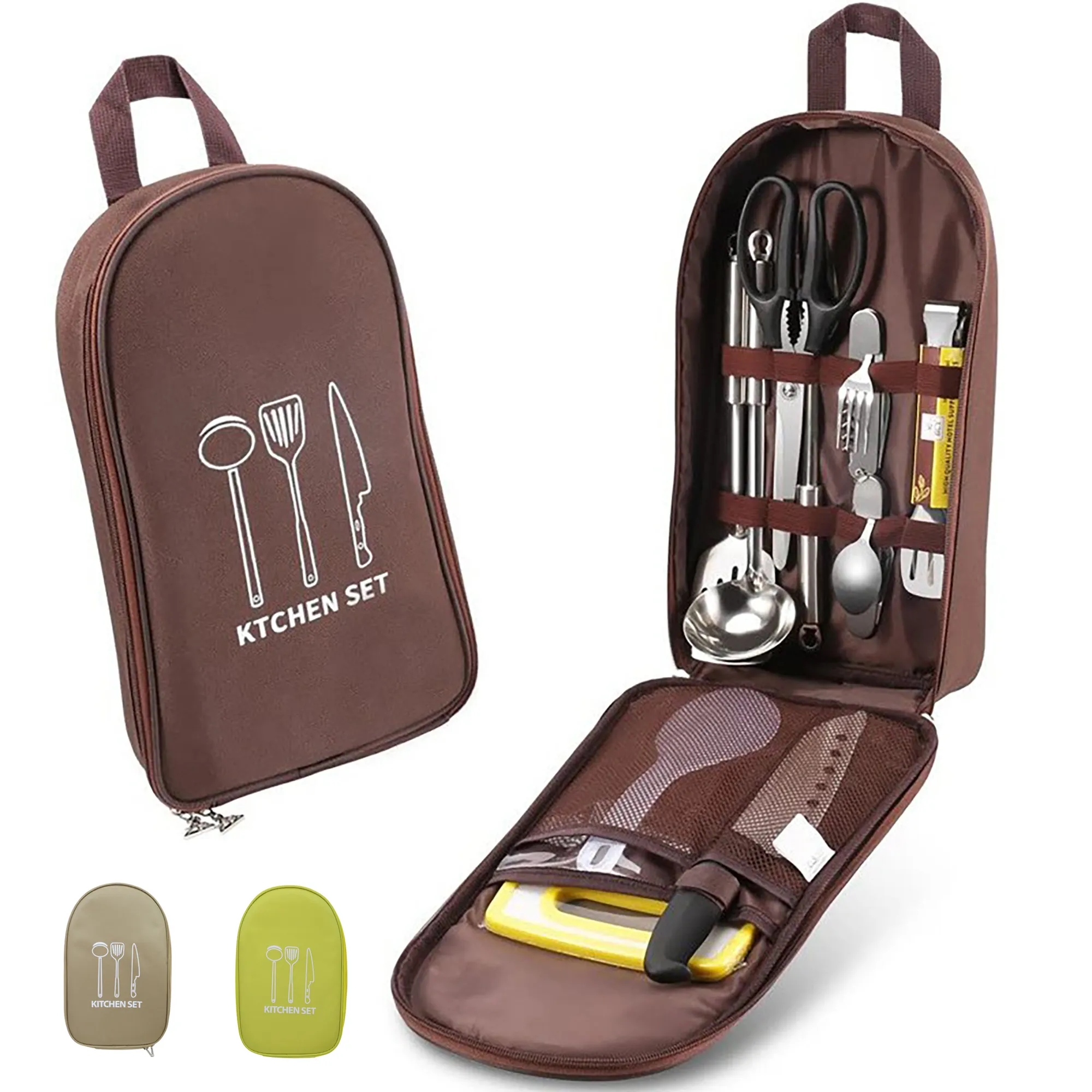 Portable Stainless Steel 10pcs Cutlery Set 2