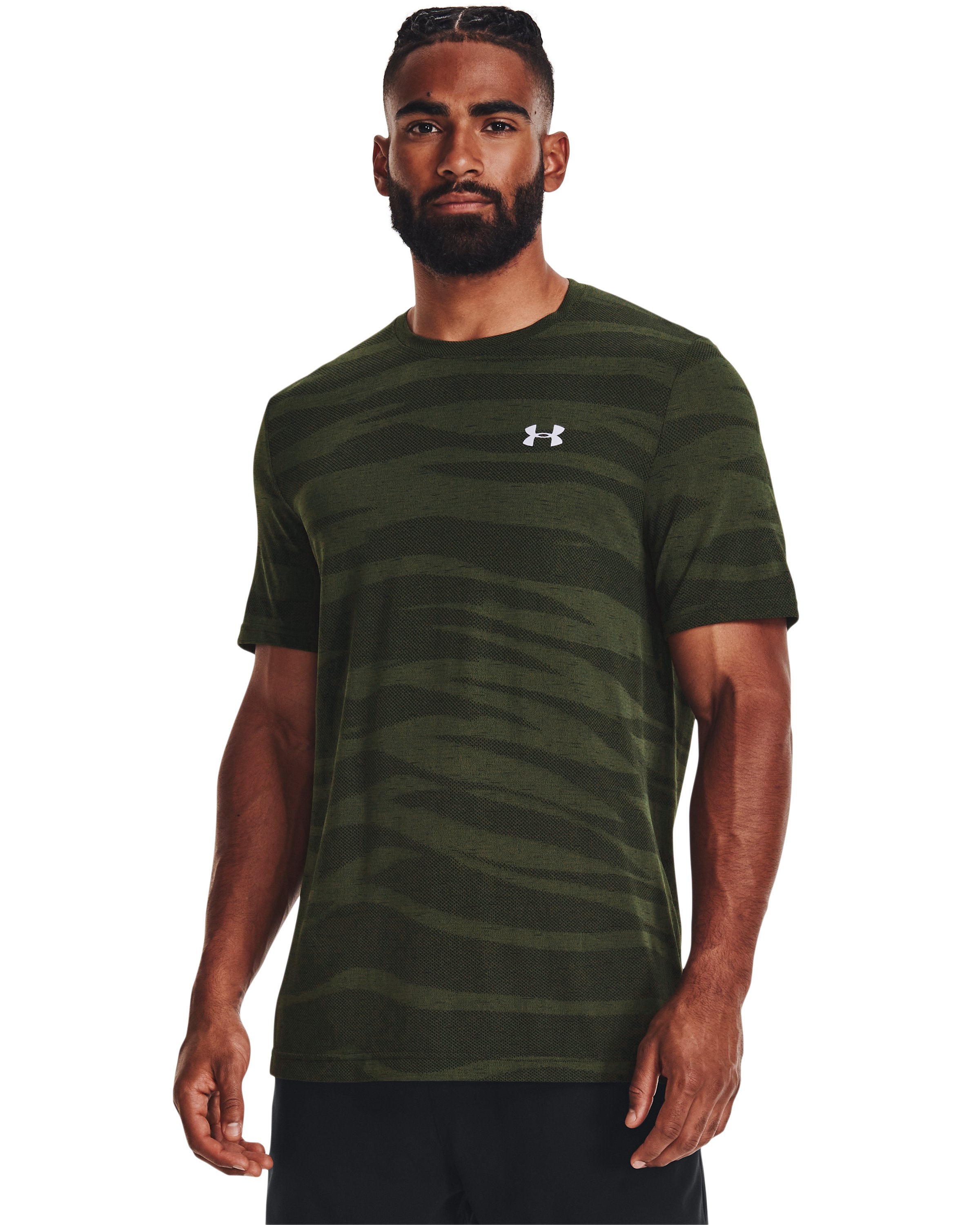 UA Seamless Wave Men's Short Sleeve 14