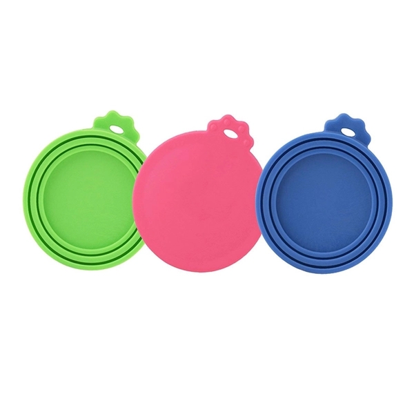 Safe Silicone Pet Can Food Lids 4